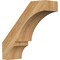 Ekena Millwork 6"W x 18"D x 18"H Balboa Rough Sawn Knee Brace, Western Red Cedar BRC06X18X18BOA00RWR - alternate 1